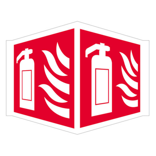 Panoramic Fire Extinguisher Sign (50130R)